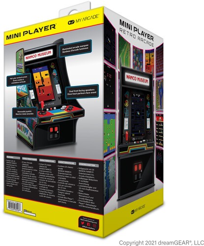 My Arcade DGUNL-3226 Namco Museum Mini Player Retro Arcade Machine – 10 Inch Cab