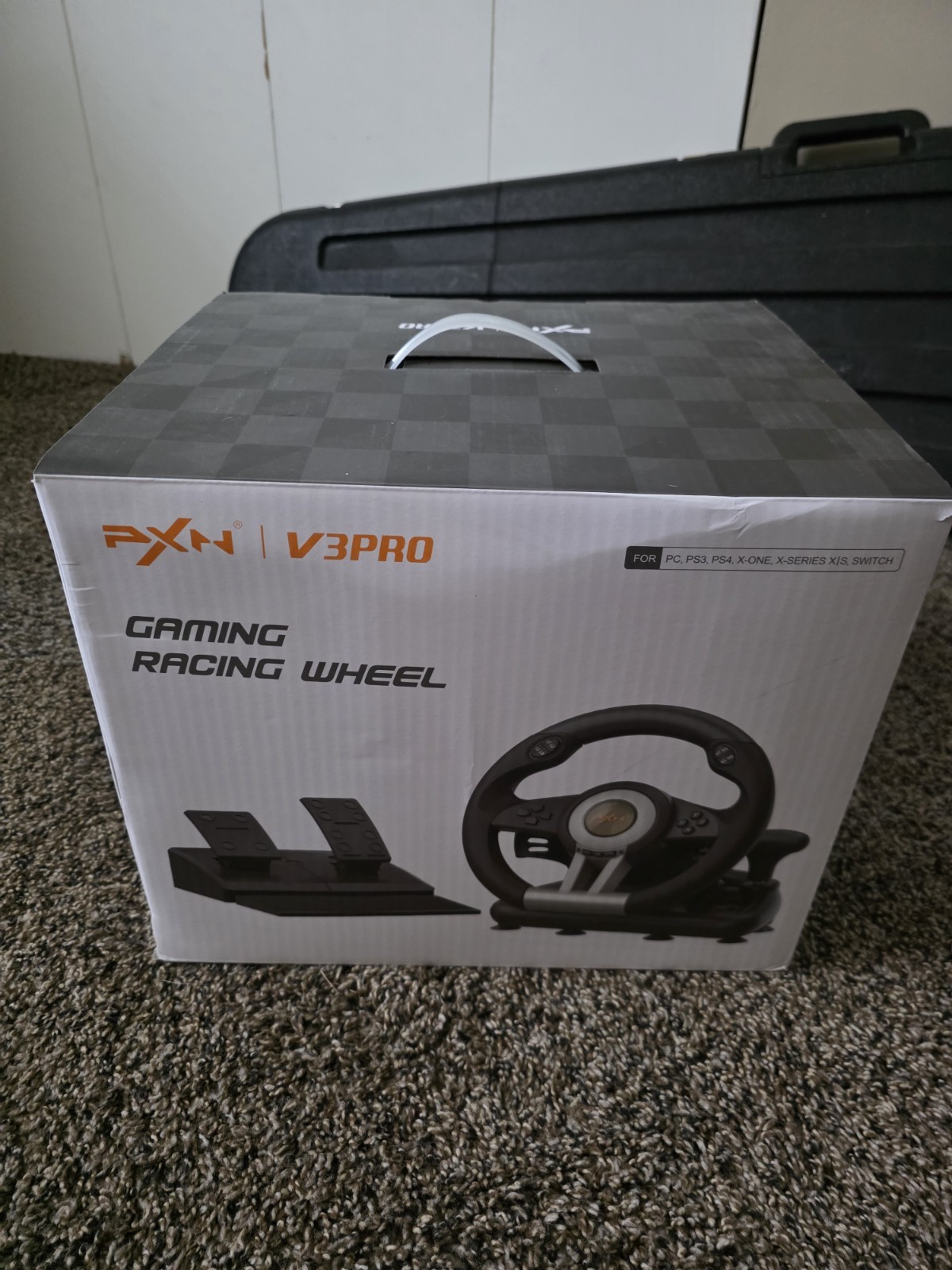 PXN V3PRO Racing Wheel w/ Pedals (Lightly Used)