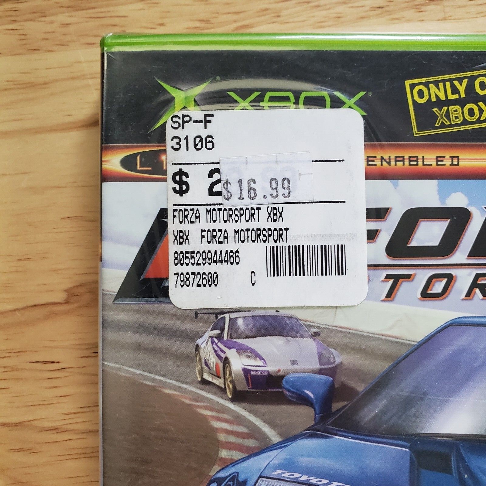 Forza Motorsport (Microsoft Xbox, 2005) BRAND NEW. See Condition notes