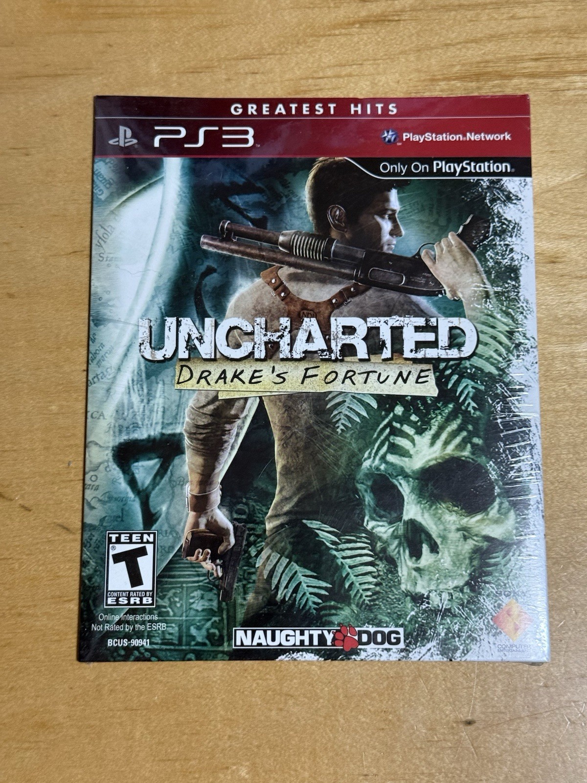 Uncharted: Drake’s Fortune (Sony PlayStation 3, 2007) Sealed!!!!