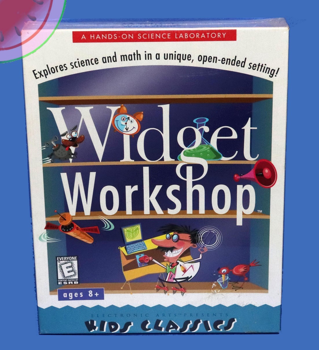 NEW Maxis Kids Big Box Game WIDGET WORKSHOP PC MAC Windows 95 CD ROM Home-School