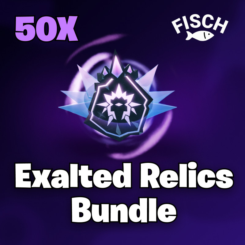 🎣 50x Exalted Relics 🦈 Roblox Fisch 🐟 Cheap | Fast Delivery ⚡