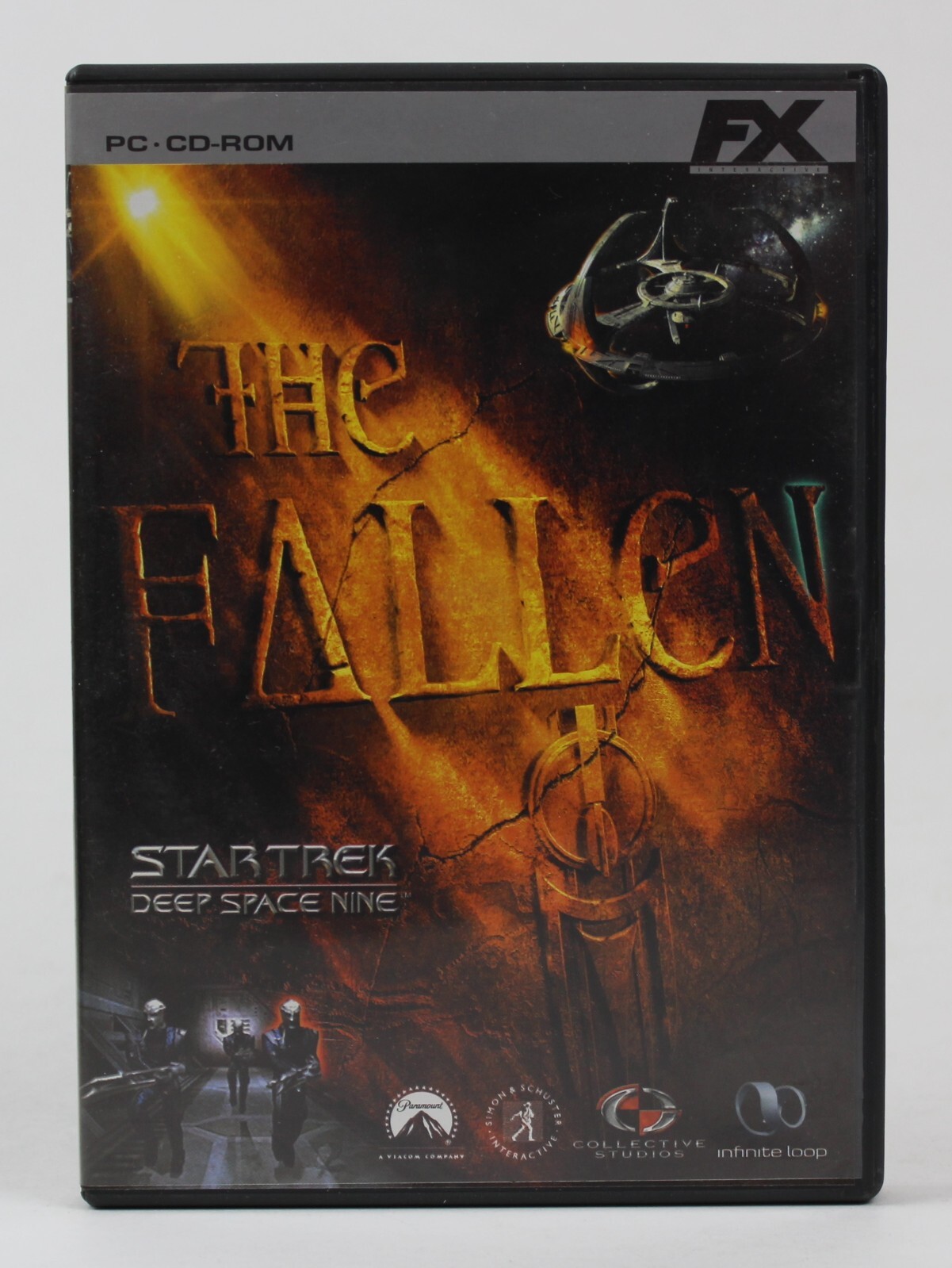 2001 STAR TREK DS9 THE FALLEN Video Game Spain Release Castillian Spanish – READ
