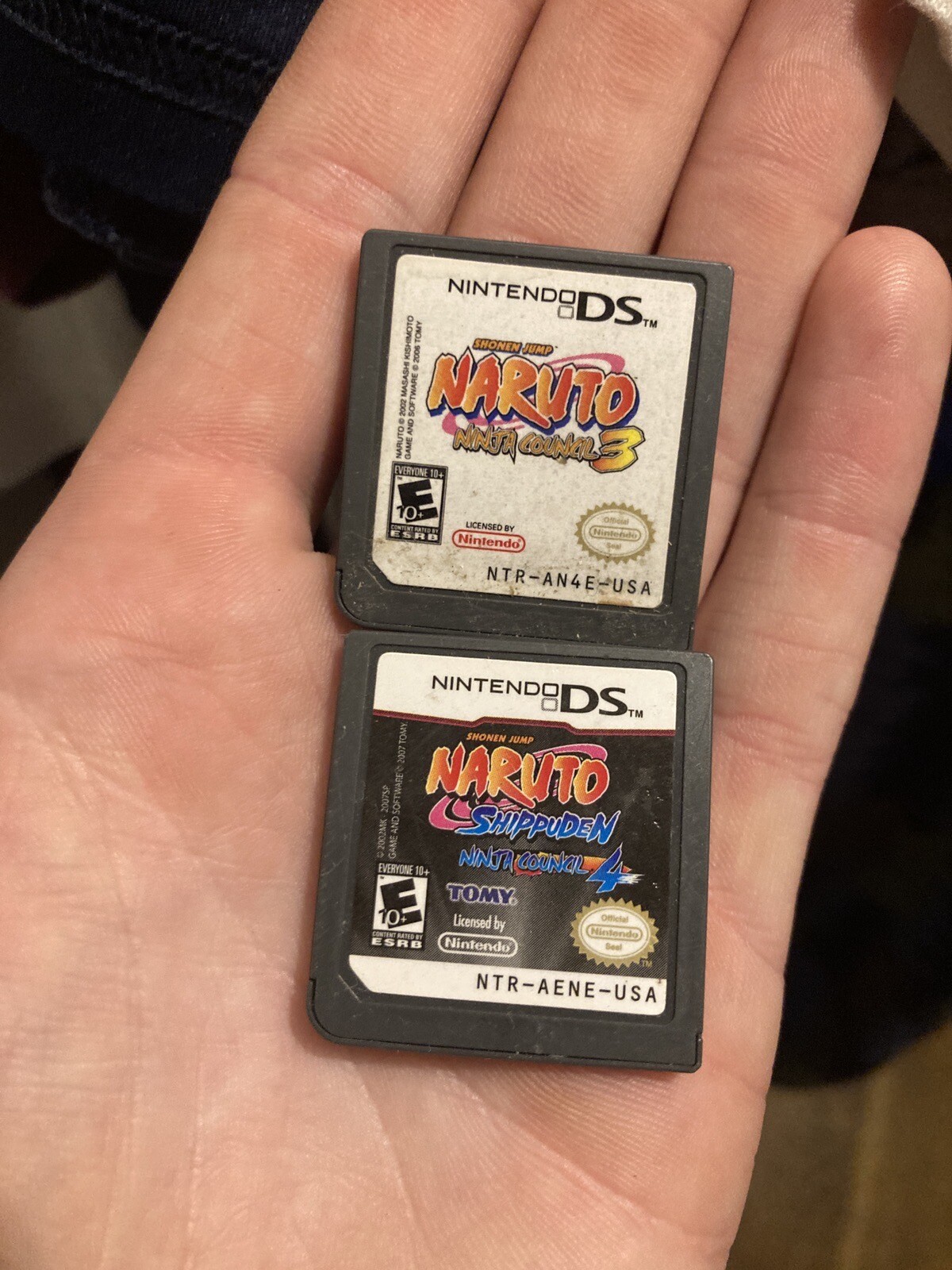 Naruto Ninja Council 3 & 4 (Nintendo DS) – TESTED, CARTRIDGE ONLY