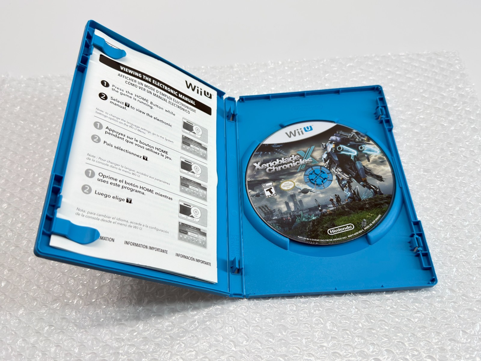 Xenoblade Chronicles X (Nintendo Wii U) Complete & Tested
