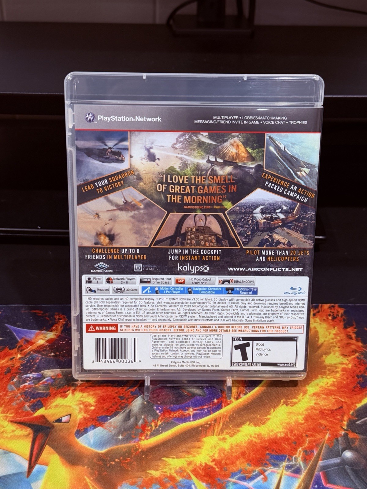Air Conflicts: Vietnam (Sony PlayStation 3, 2013) CIB – 1 Year Warranty