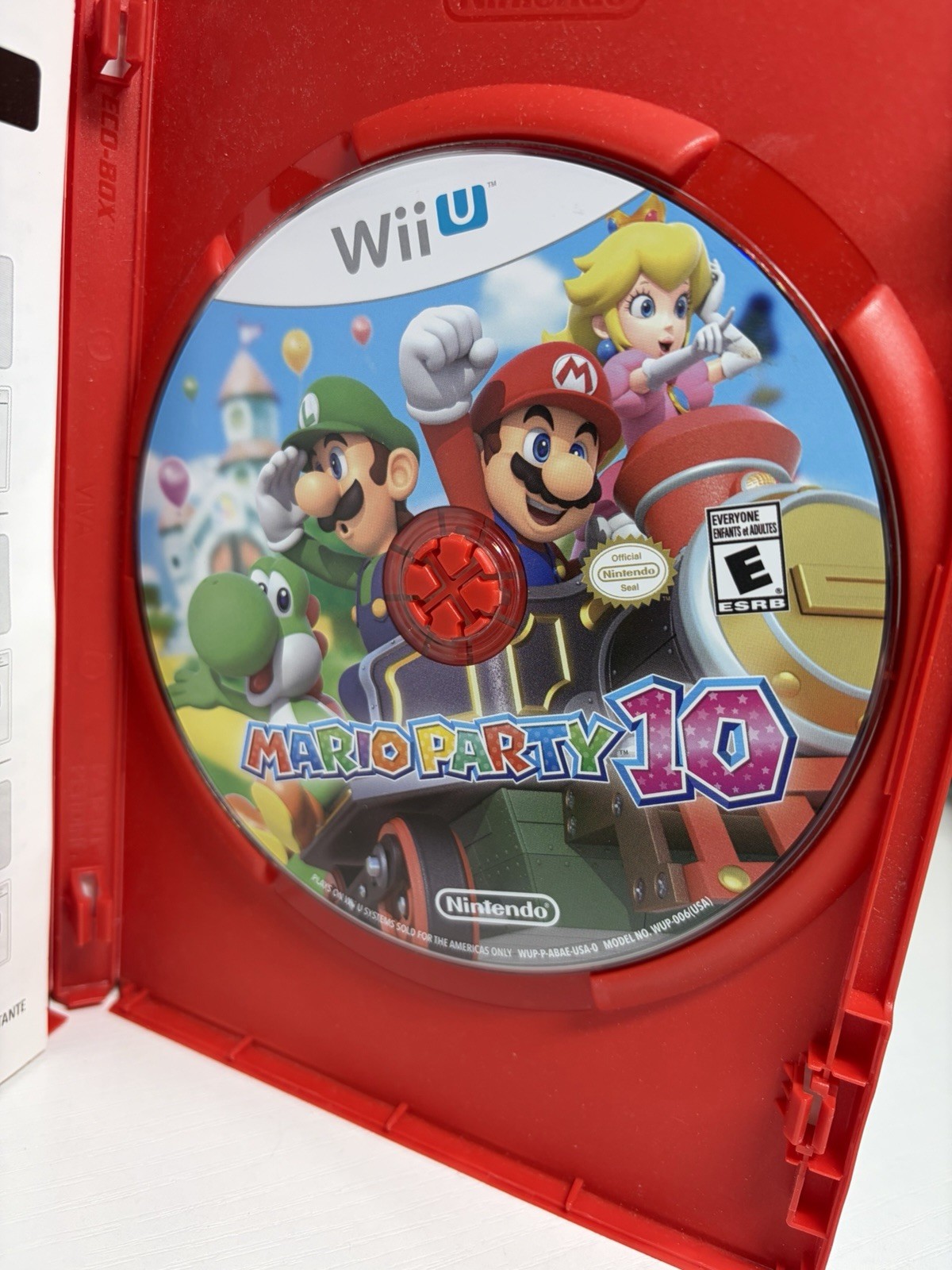 Mario Party 10 (Nintendo Wii U, 2015) CIB Complete