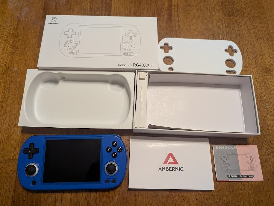Ayhgicxt RG40XX H Retro Handheld Game Console RG40XXH emulator Tested Working