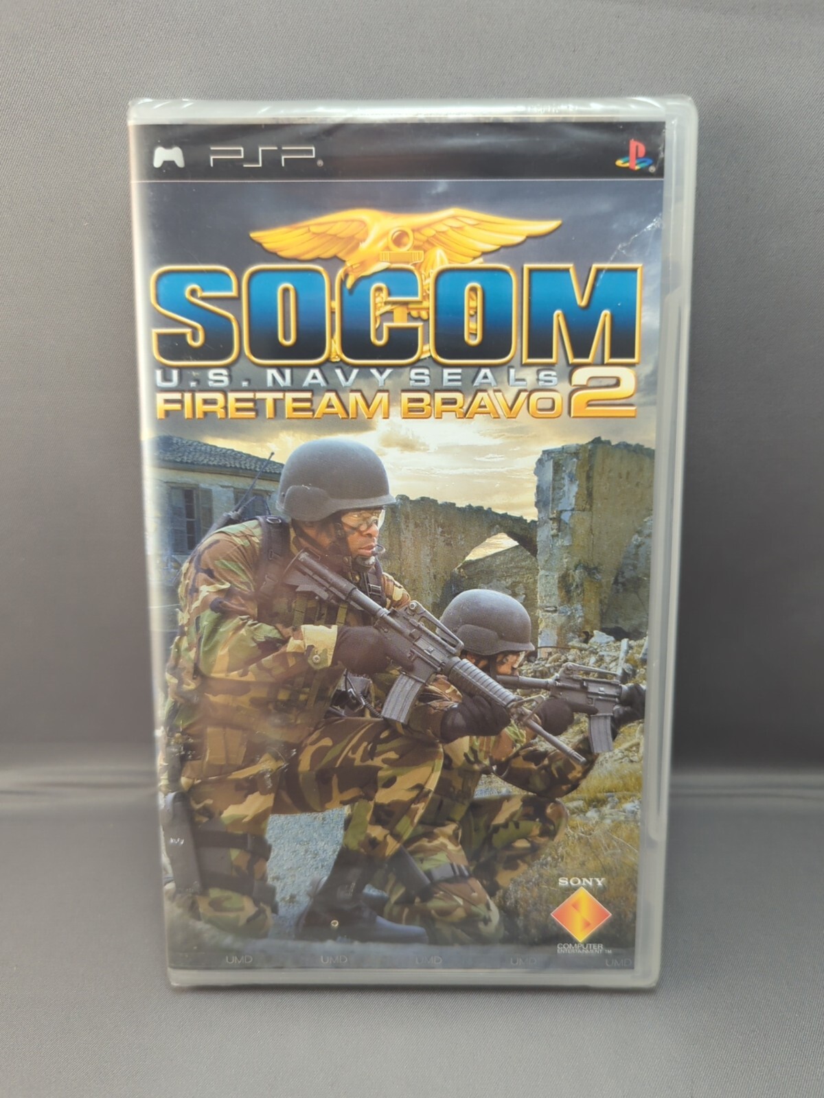 * SOCOM: U.S. Navy Seals Fireteam Bravo 2 NFR China Ver (Sony PSP) Brand New NIB