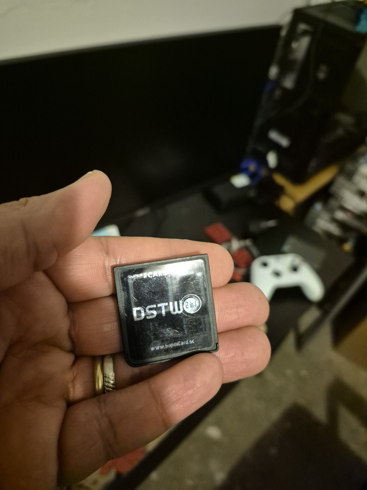 DSTWO 2 in 1 Supercard With 8GB microSD For Nintendo DS Tested Rare