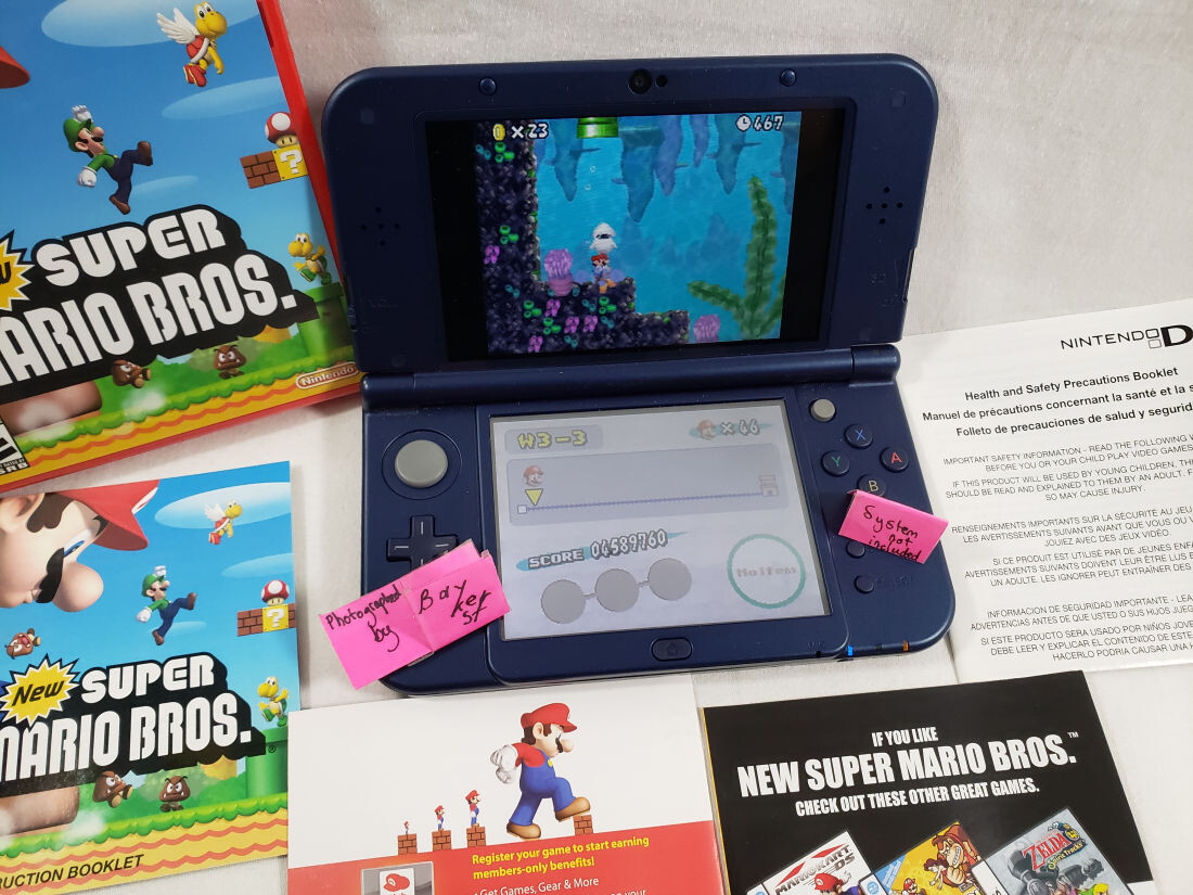 New Super Mario Bros 1 DS AUTHENTIC Nintendo COMPLETE genuine brothers bro cib