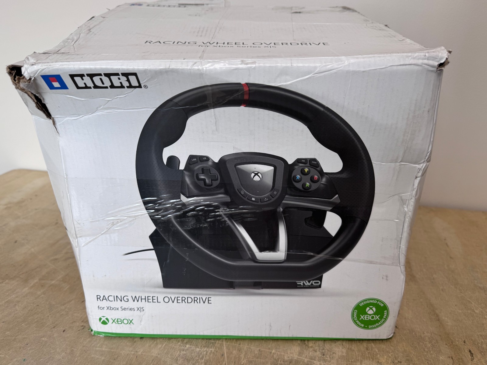 Hori Racing Wheel Overdrive Controller for Xbox Series X/S – Black
