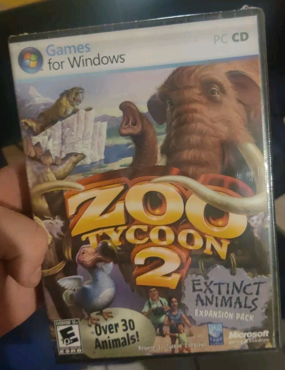 Zoo Tycoon 2: Extinct Animals Expansion Pack (PC).