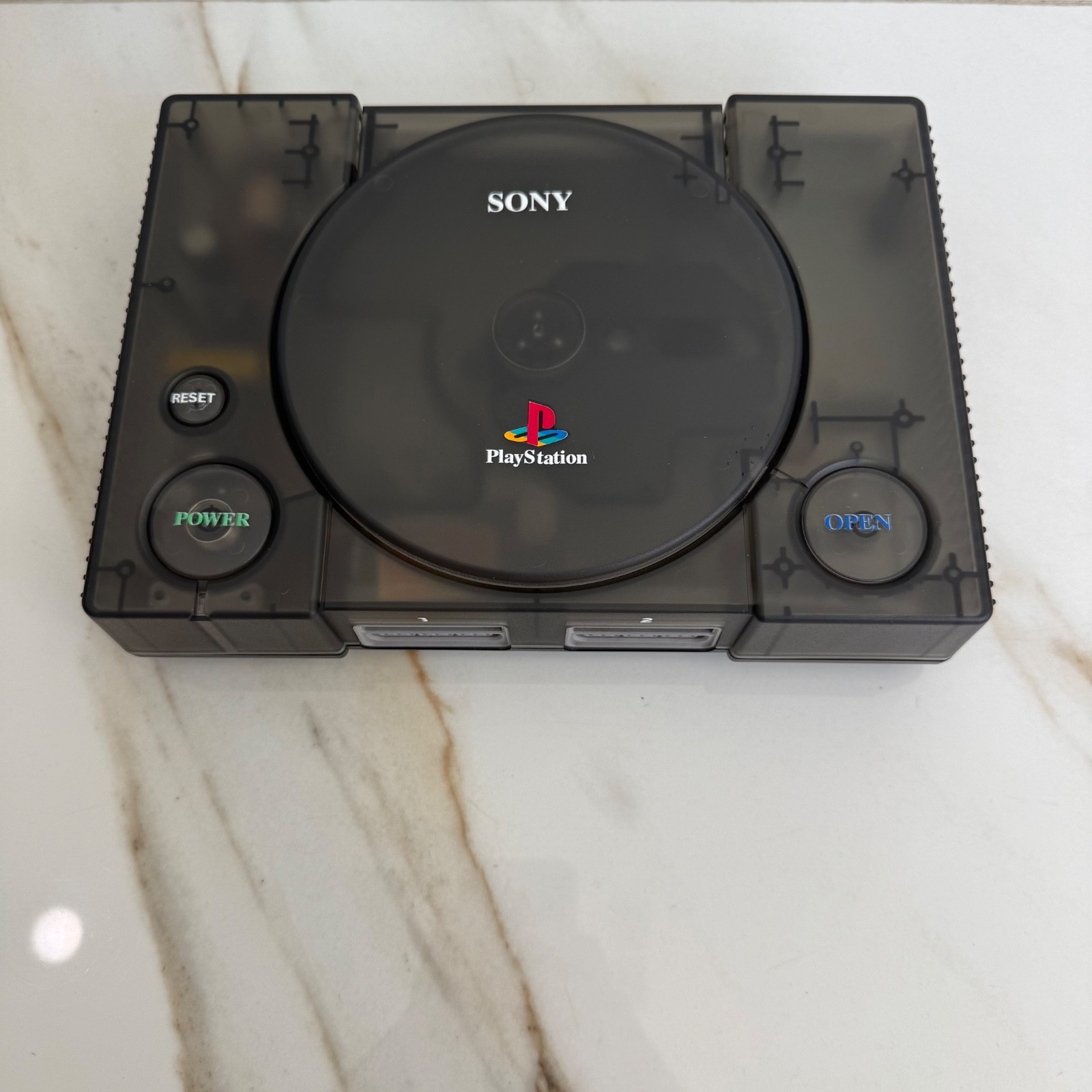 PS1 Sony PlayStation 1 Console (SCPH-5501) Bundle Translucent Black – New LASER