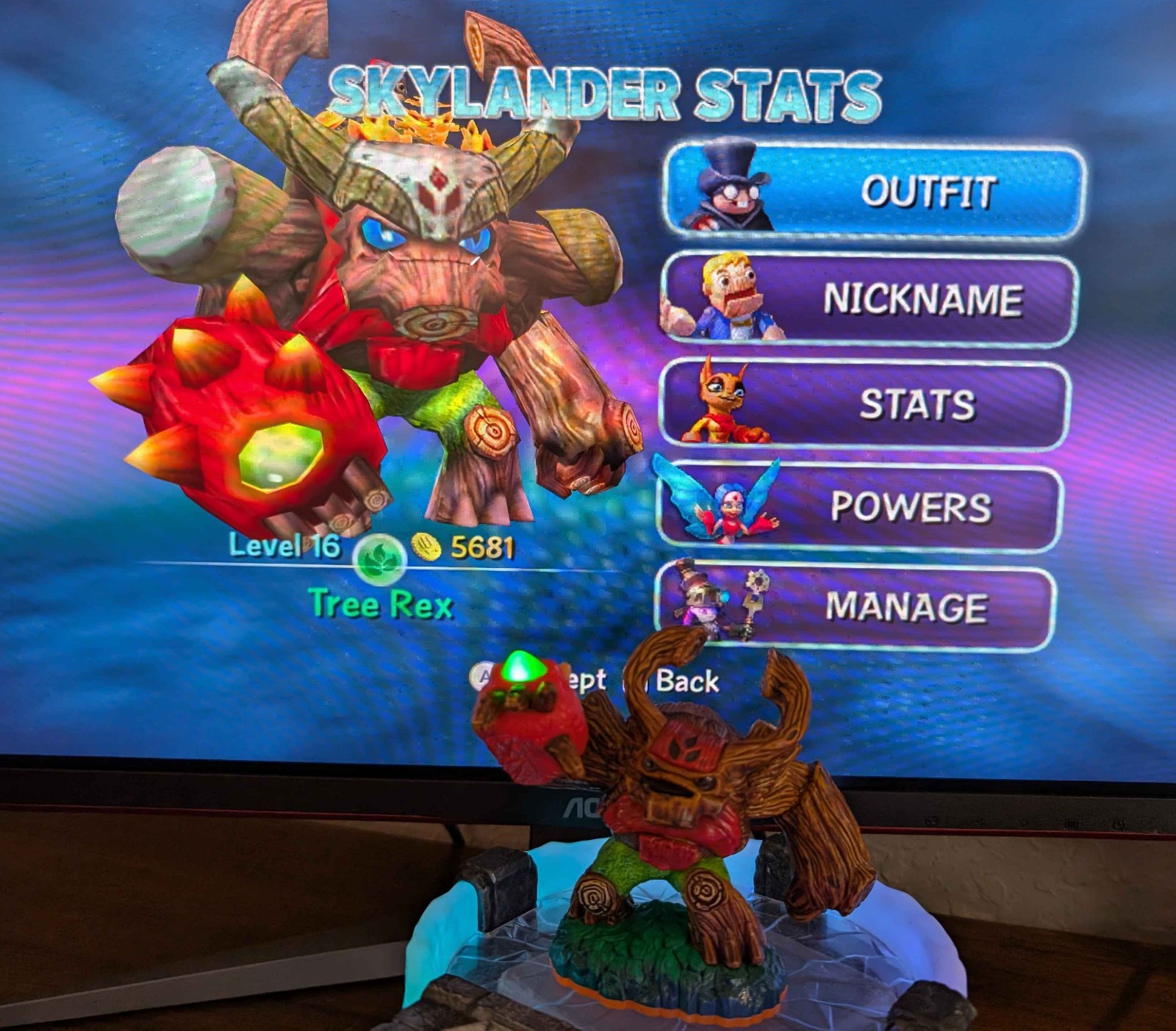Tree Rex Skylanders Giants, Tested, EUC, Combine Shipping (Read Description)