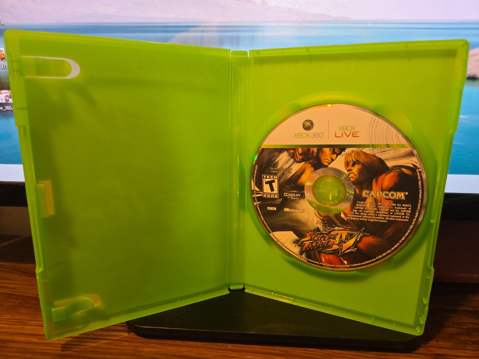 Street Fighter IV (Microsoft Xbox 360, 2009) Capcom, Custom Cover Art