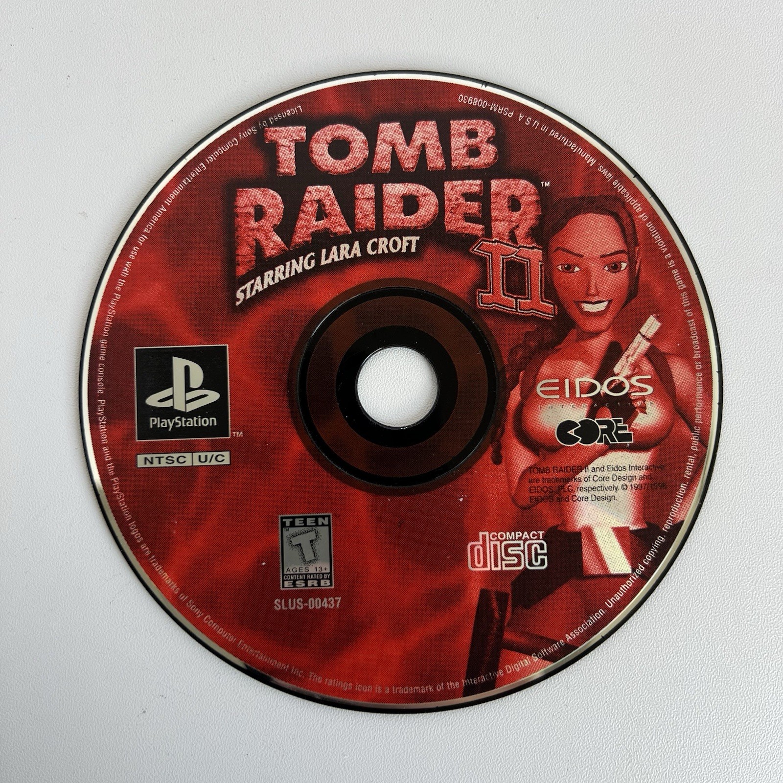 Tomb Raider II Starring Lara Croft (Sony PlayStation 1, 1997) PS1