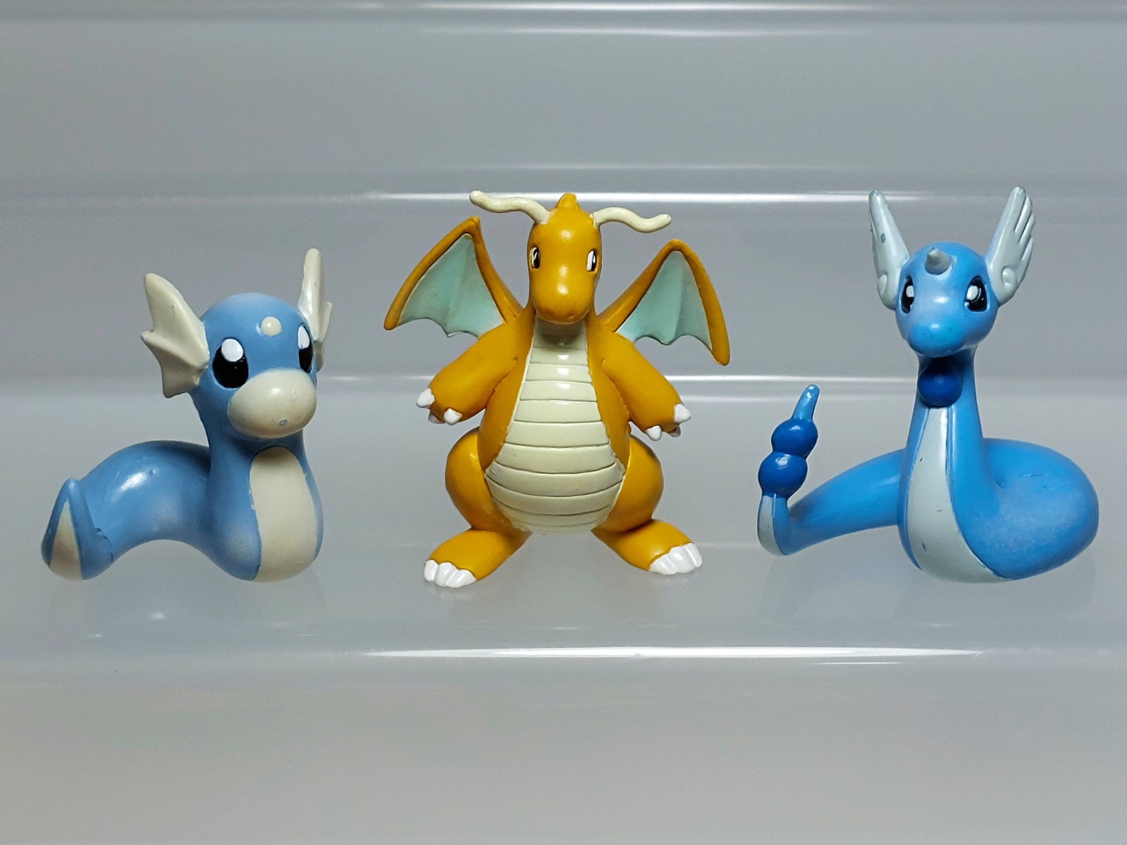 Dratini Dragonite Dragonair Pokemon Monster Collection Figure Tomy S02 1.3-1.8in