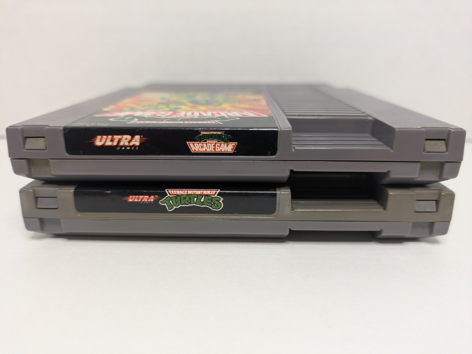 Teenage Mutant Ninja Turtles TMNT 1 & 2 Lot (Nintendo, NES) Authentic Tested