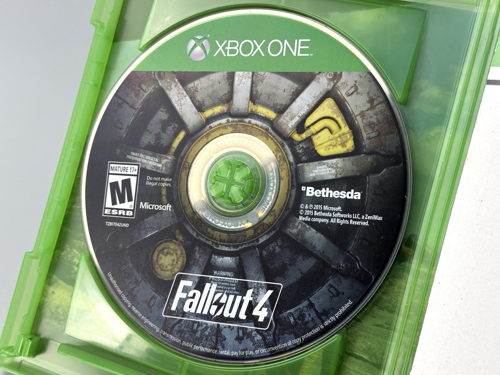 Fallout 4 (Microsoft Xbox One, 2015) CIB Complete, Cleaned & Tested