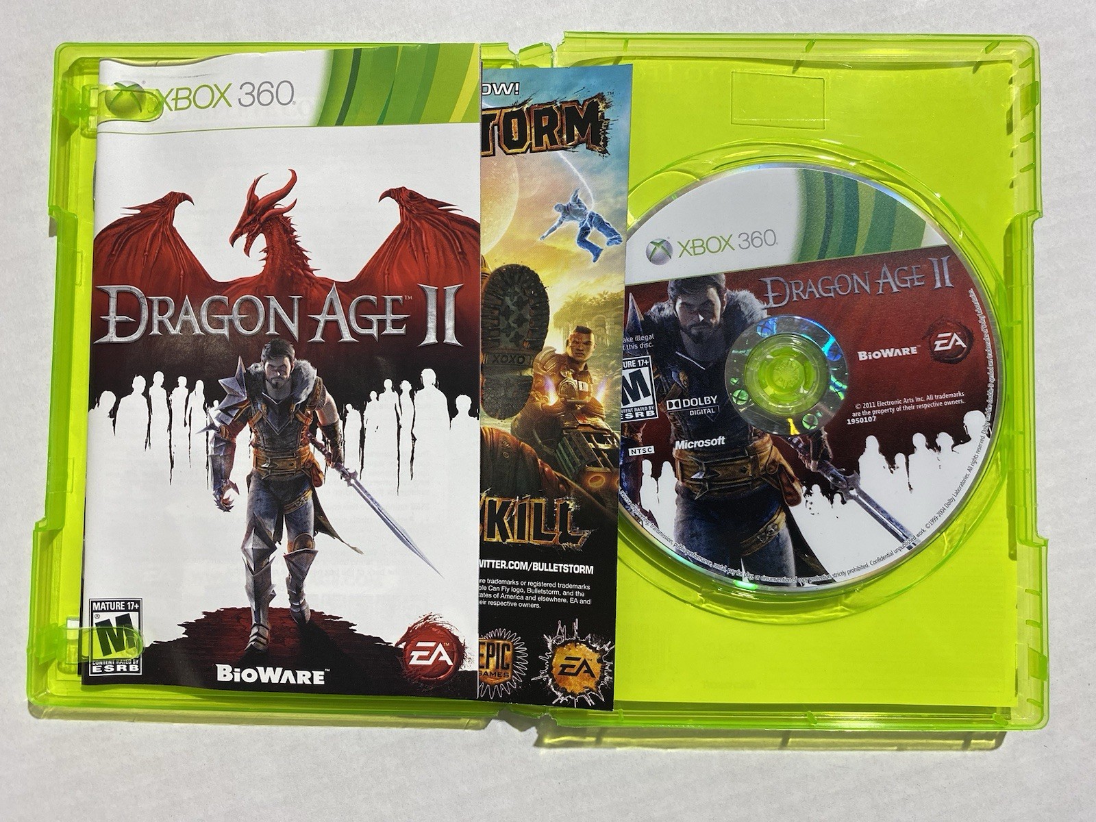 Dragon Age 2 Xbox 360 Complete – 1 Year Warranty EX Cond