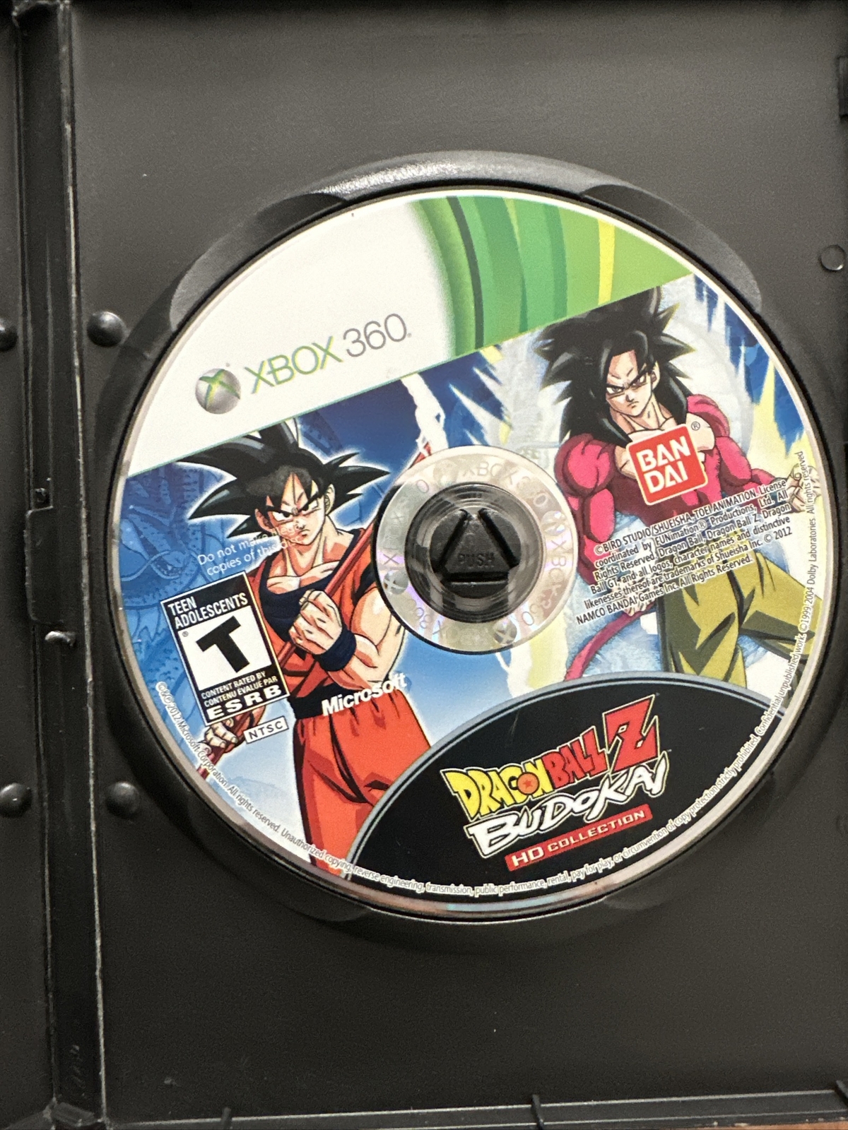 Dragon Ball Z: Budokai HD Collection, Microsoft Xbox 360, Disc Only, Tested
