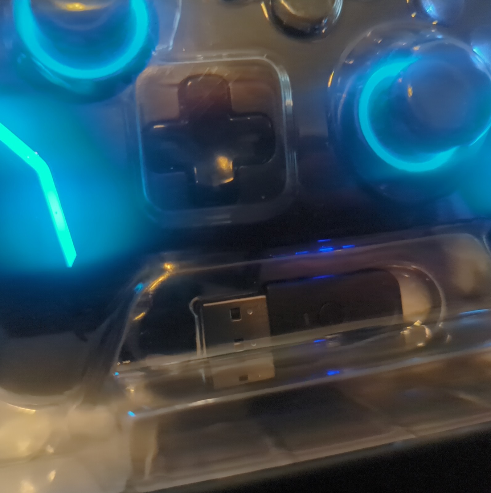 EasySMX X20 Wireless Gaming Controller with RGB Backlit, 2-Stage Hall Effect Sti