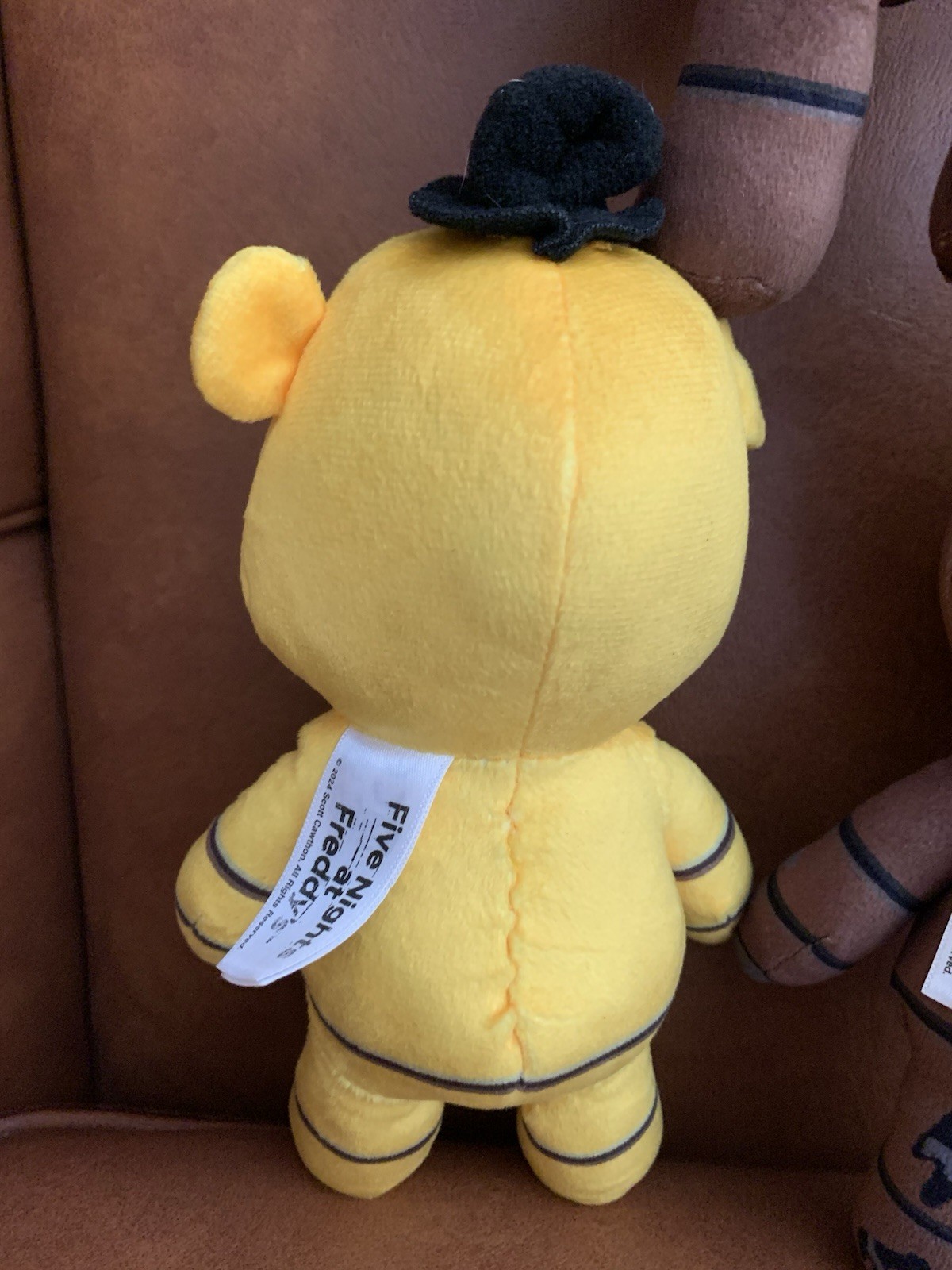 Plush | Fazbear Golden Nightmare Freddy 8″ 2024 PhatMojo Five Nights – Lot Of 3