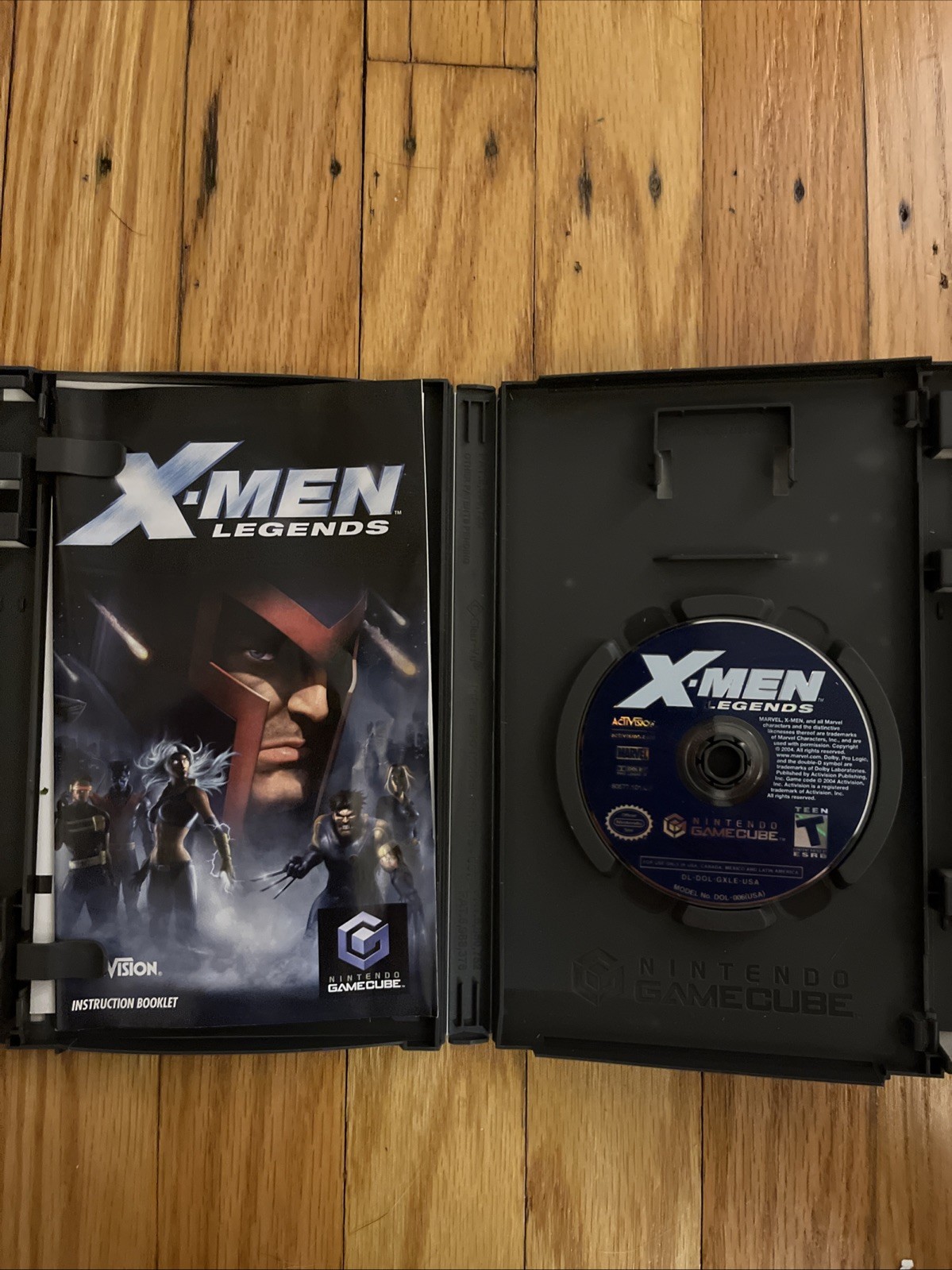 Activision X-Men Legends Nintendo GameCube Action RPG 2004 Manual Included