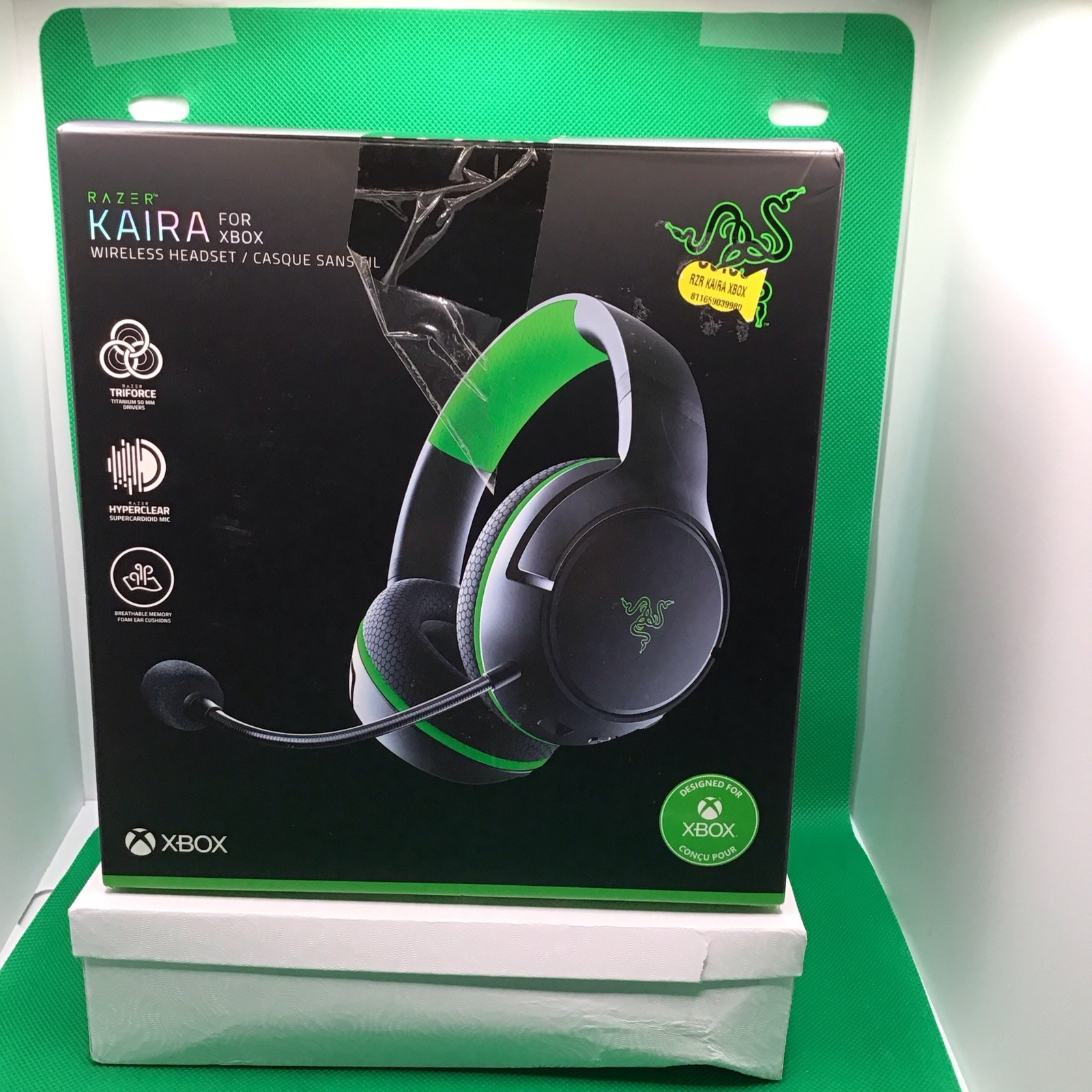 Razer Kaira Wireless Gaming Headset for Xbox Series X/S – Black/Green