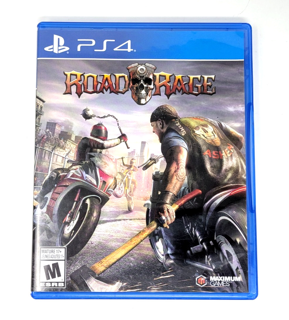 Road Rage (PlayStation 4, PS4, 2016) *Tested – Fast Ship*