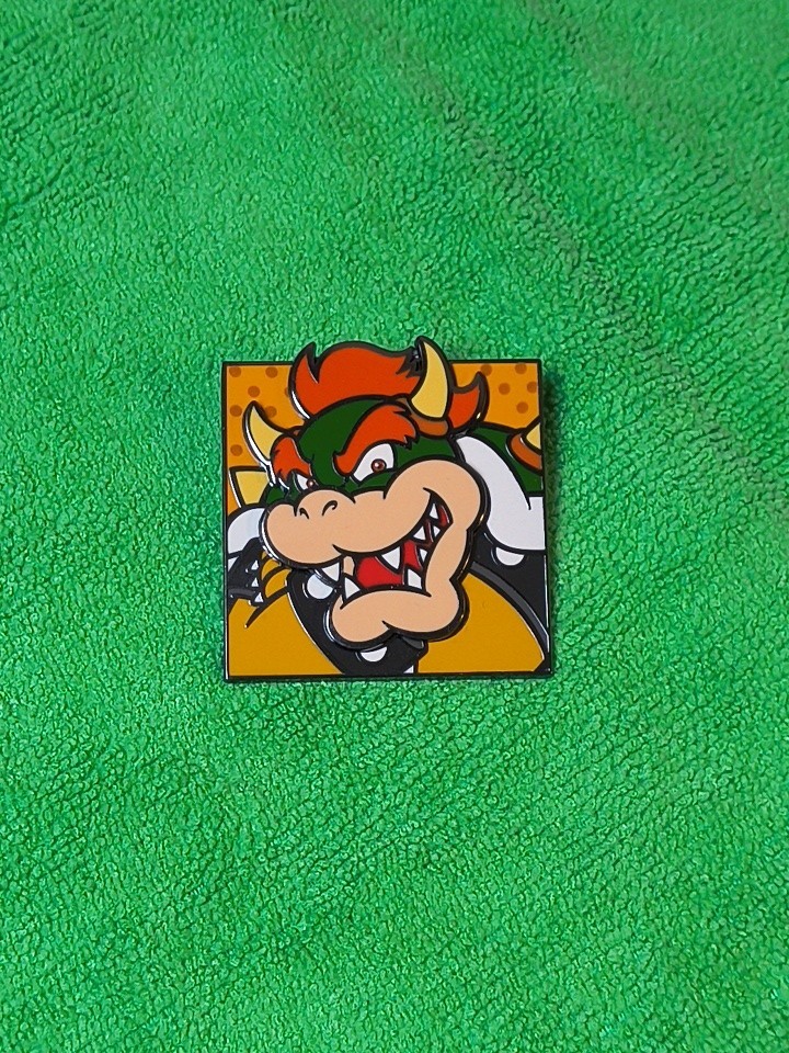Universal Studios Super Nintendo World Bowser Pin NWT
