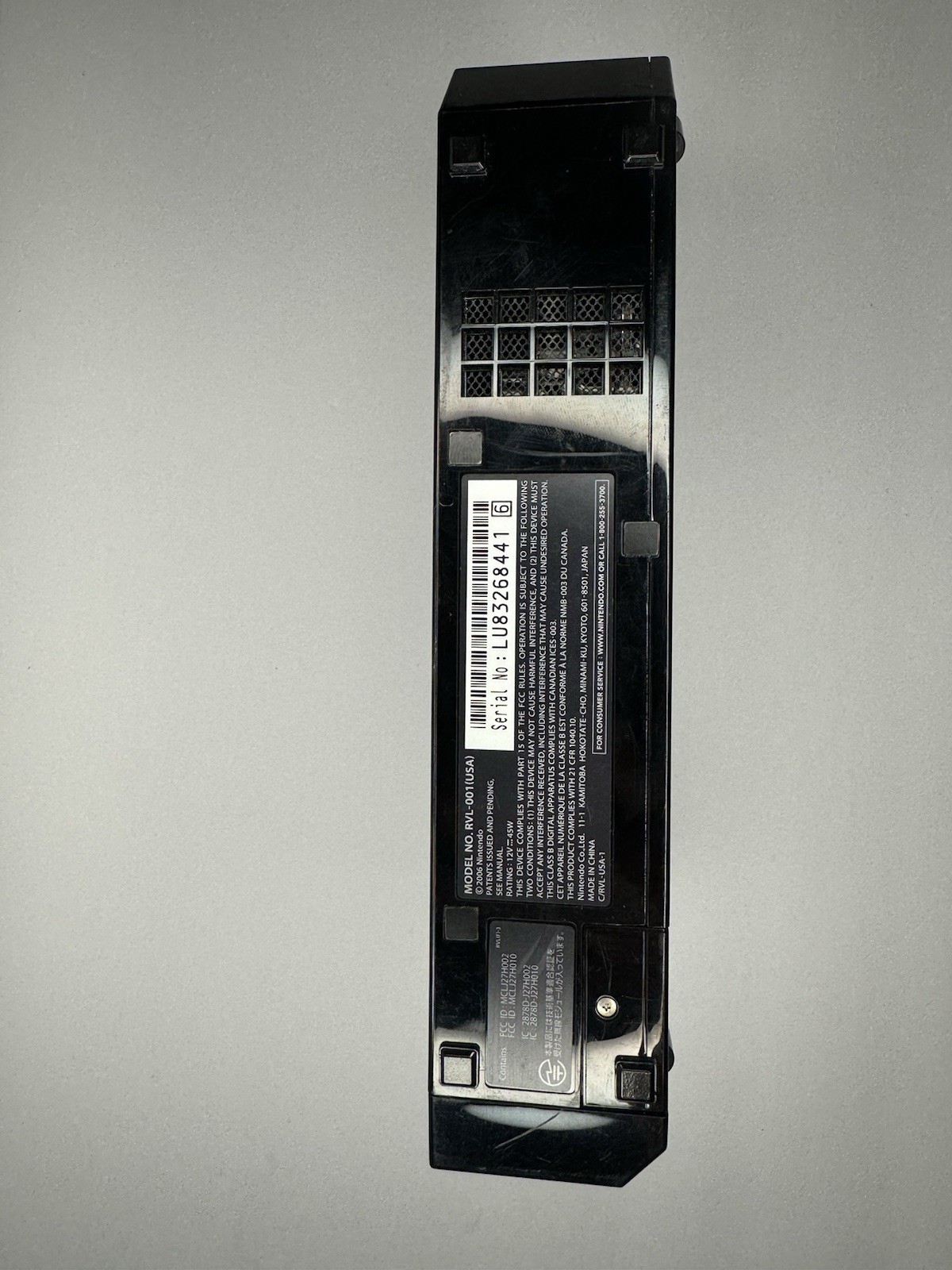 original Wii RVL-101 Console Only