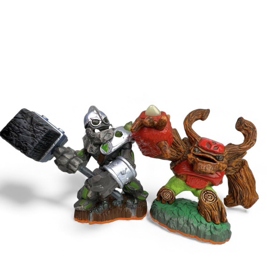Skylanders Giants Bundle Lot 7 Tree Rex Crusher Eye Brawl Sonic Boom Tested