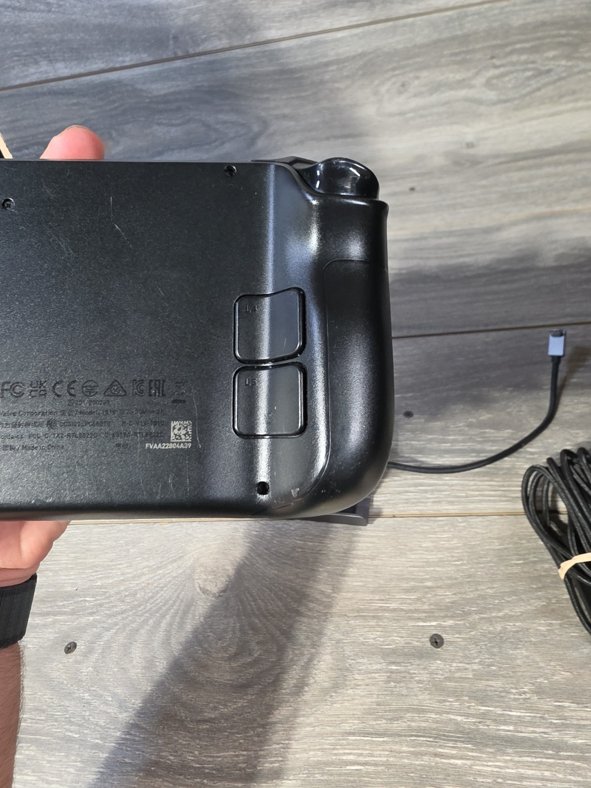 Valve Steam Deck LCD 256GB Handheld Console – Black W/ Dock, Charger & 512gb SD