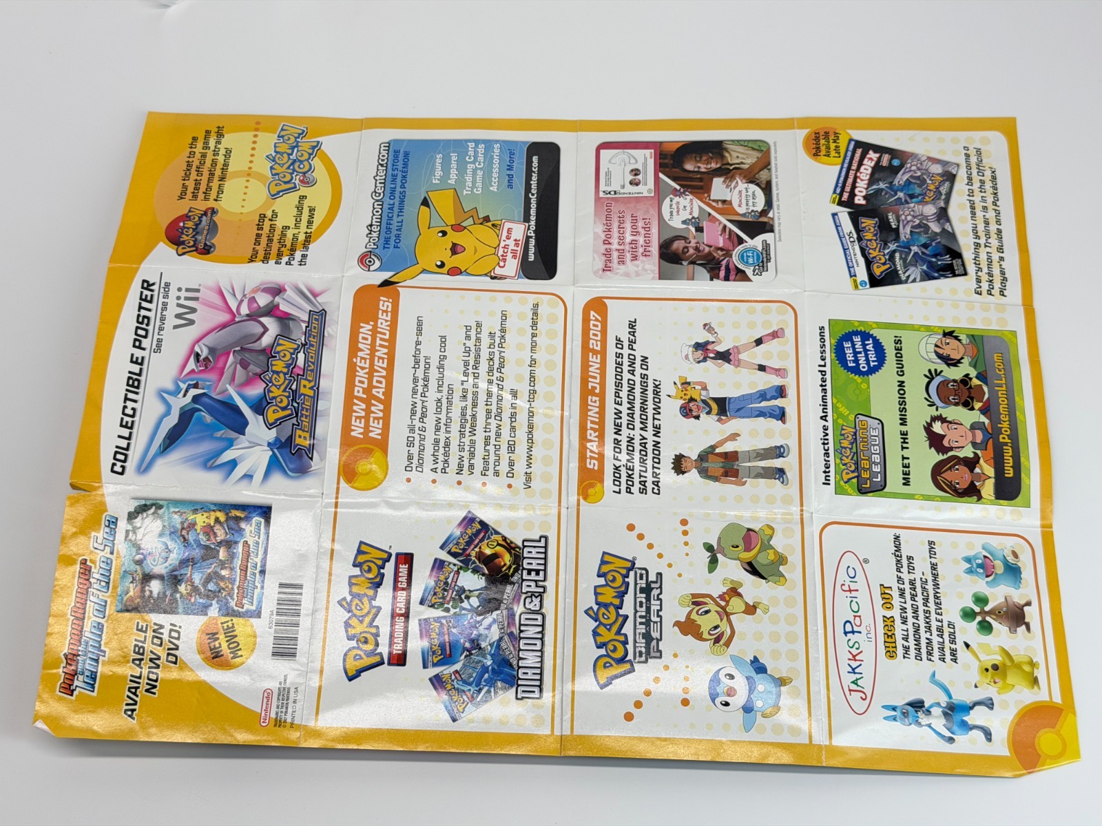 Pokemon Diamond Version (Nintendo DS) Complete w/ Inserts & Original Receipt