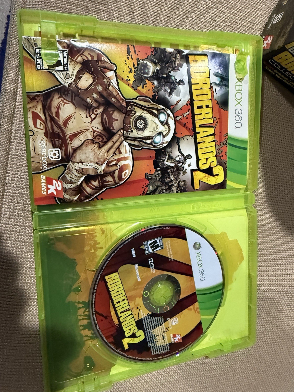 🔥Borderlands 2 Deluxe Vault Hunter’s Collector’s Edition Microsoft Xbox 360