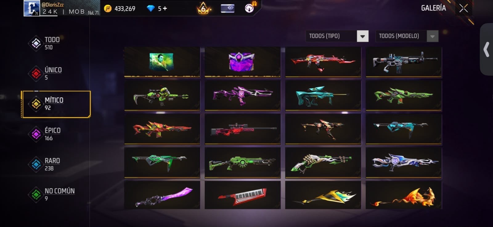 Free Fire Mobile Game Account, BTS Skins, Weapons, Medals, Digital
