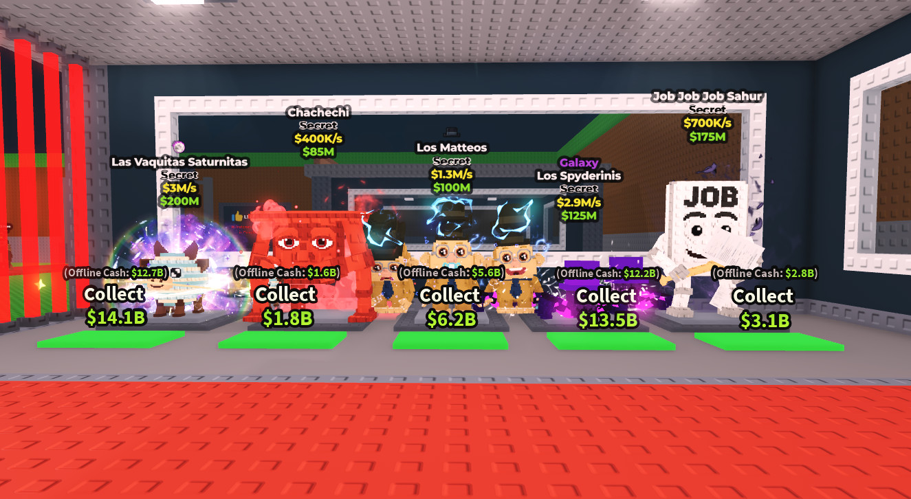 Roblox | Steal A Brainrot | Gold Diamond Rainbow Galaxy | Cheap – Fast – Safe ✅