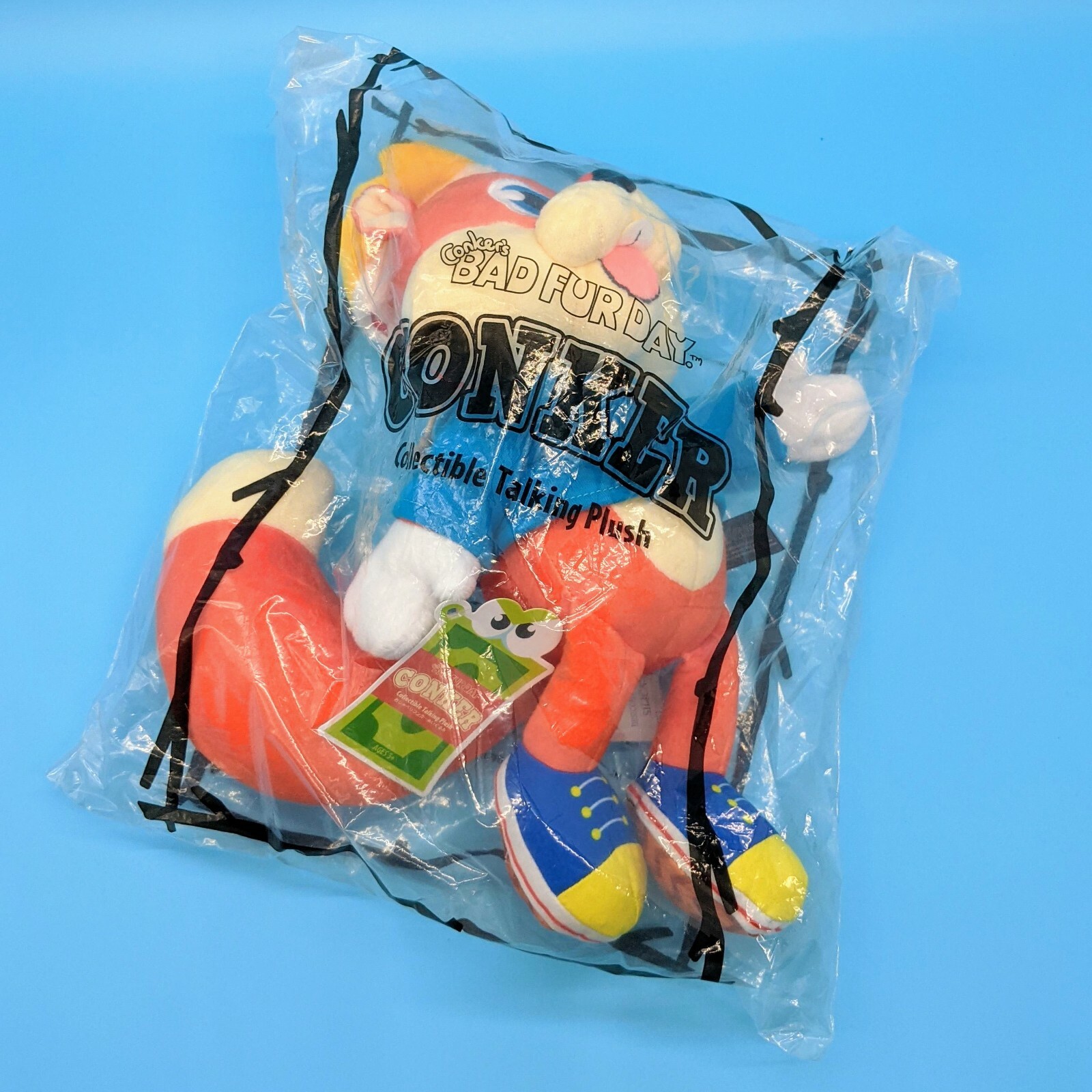Official Conker Talking Plush Figure w/ Removable Crown Conker’s Bad Fur Day