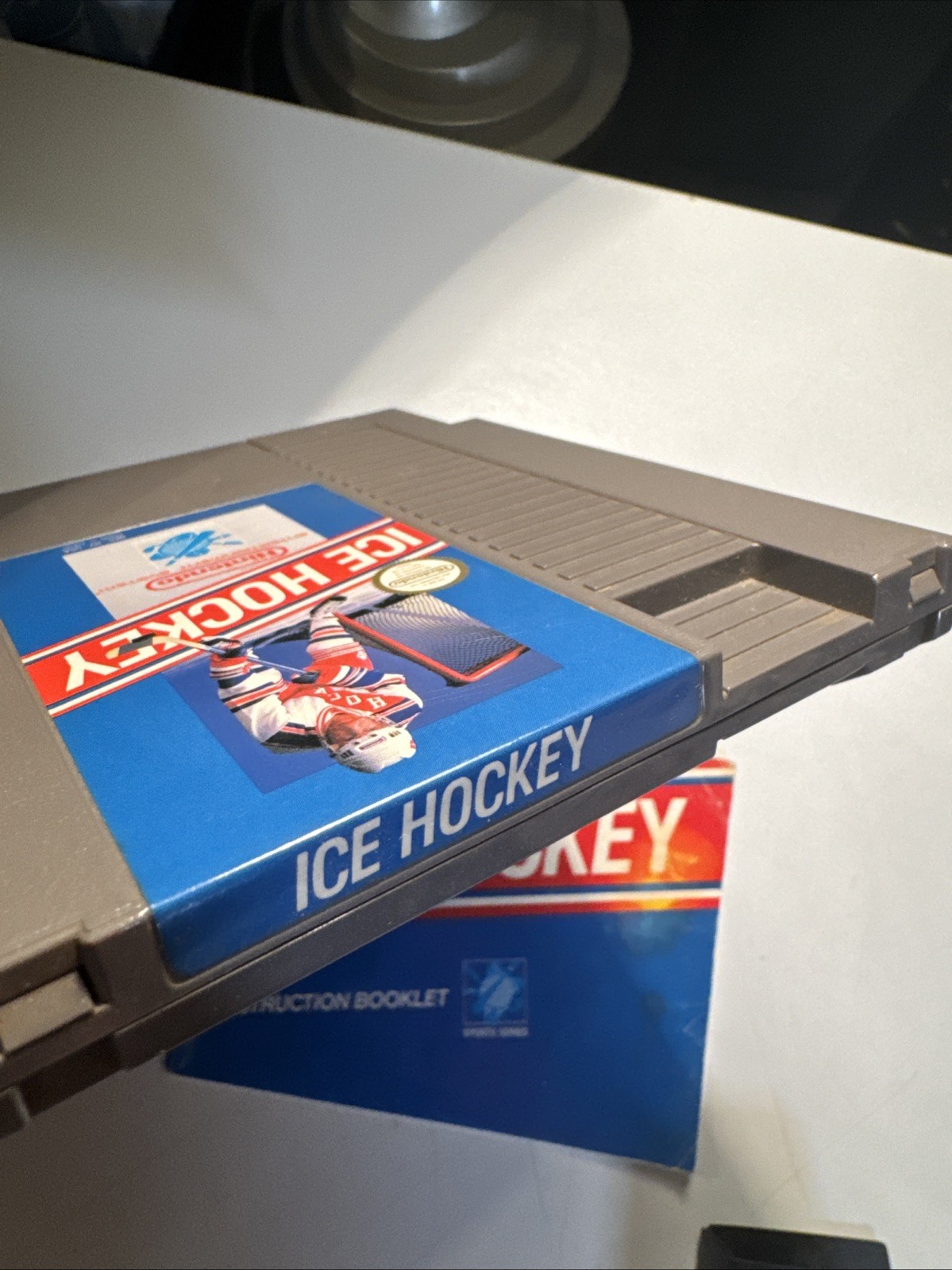 ICE HOCKEY – ORIGINAL Classic NES Nintendo Vintage Tested Working W/ Manual