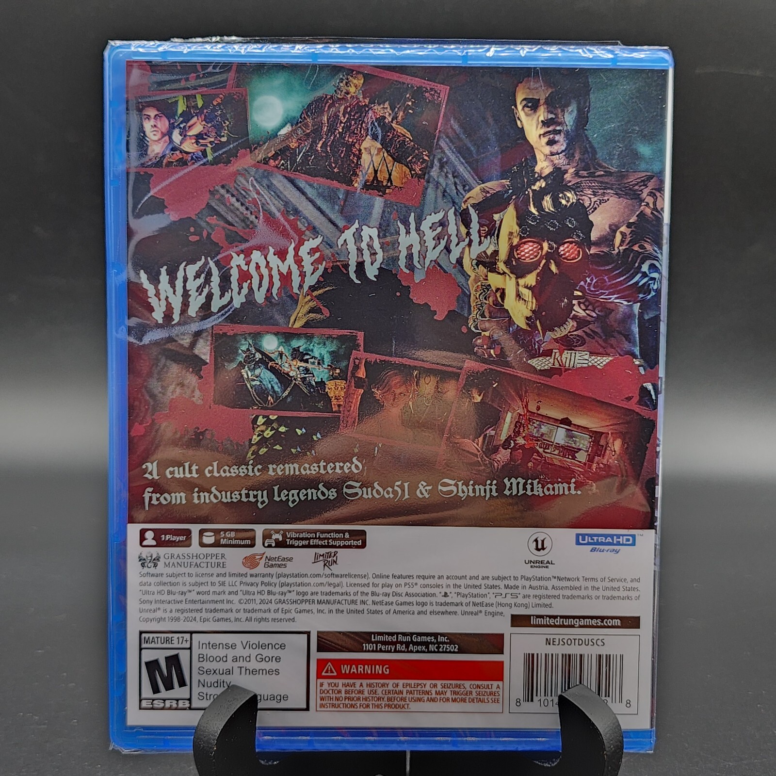 Shadows of the Damned: Hella Remastered LIMITED RUN GAMES LRG (PS5, 2024) NEW