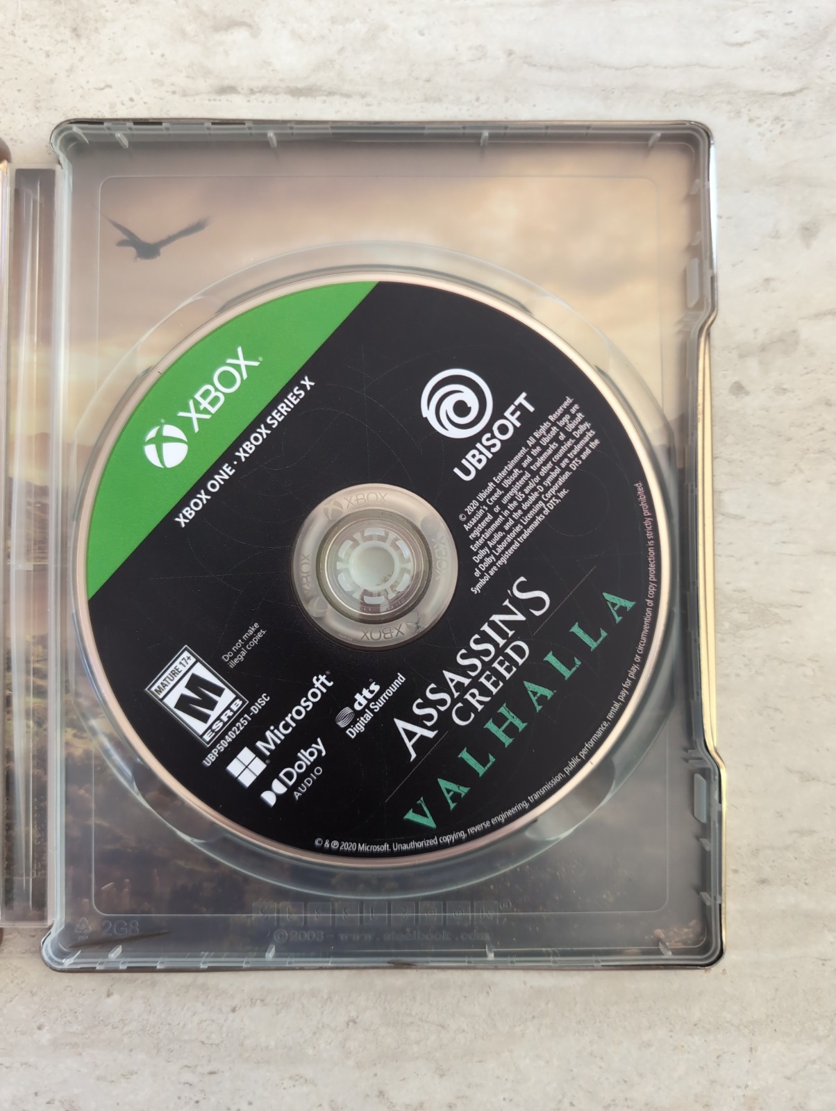 Ubisoft Assassin’s Creed Valhalla Xbox One/Series X SteelBook