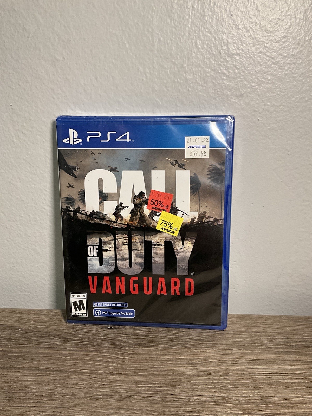 Call of Duty: Vanguard PS4 – WWII FPS Brand New Sealed