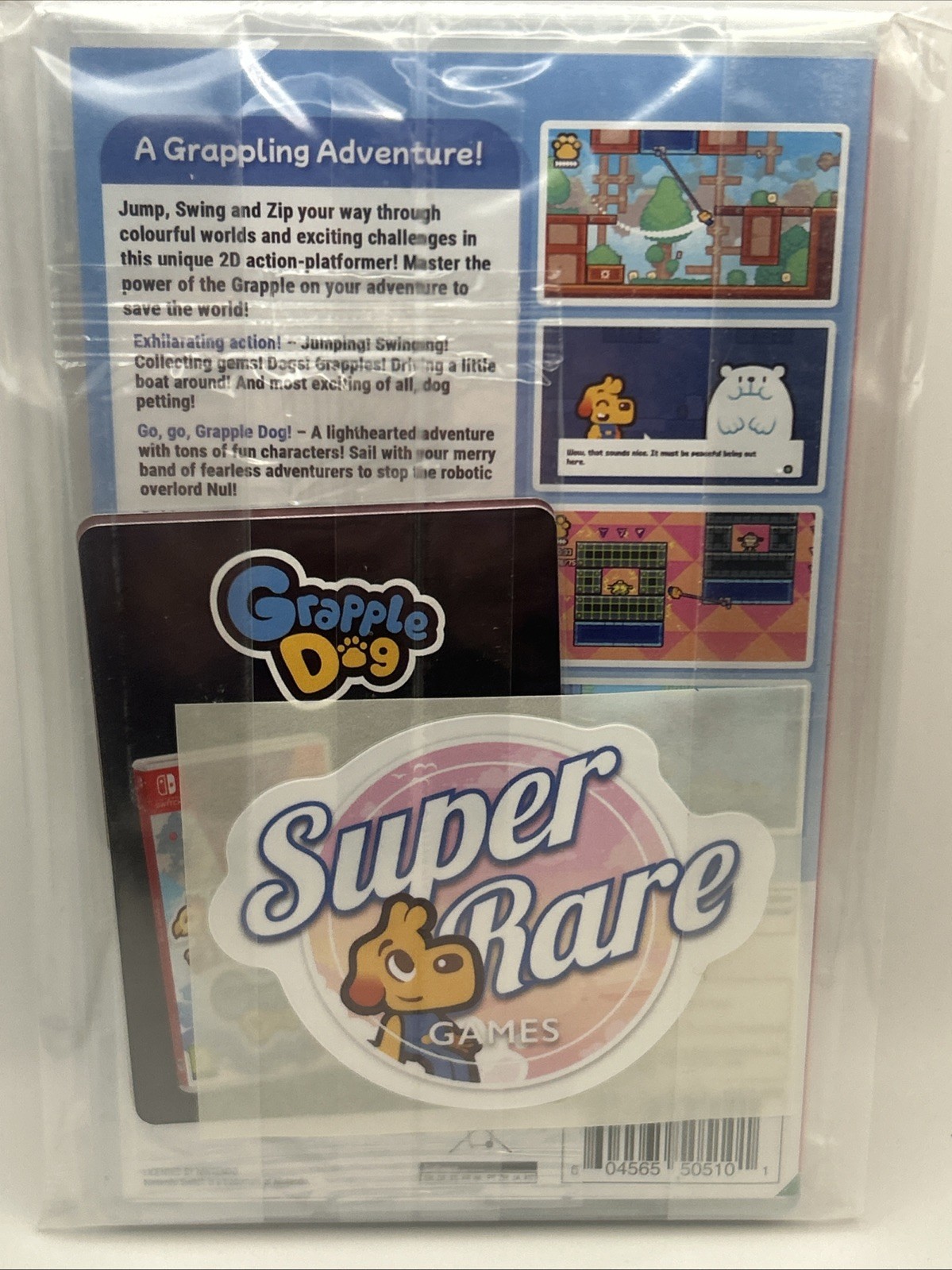 Grapple Dog💫Nintendo Switch | Super Rare Games SRG #79 | New & Sealed