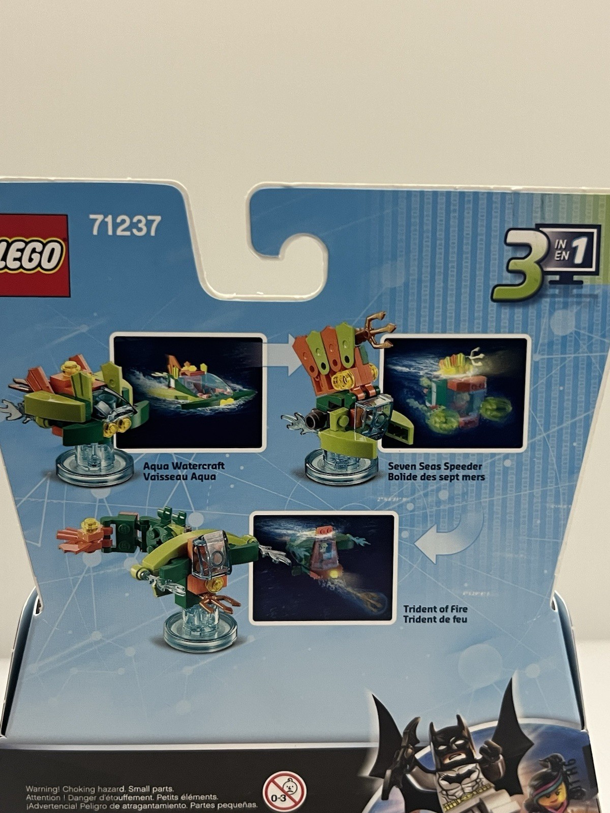 LEGO Dimensions Aquaman Aqua Watercraft DC Comics Fun Pack – 43 Pcs – BOX SEALED