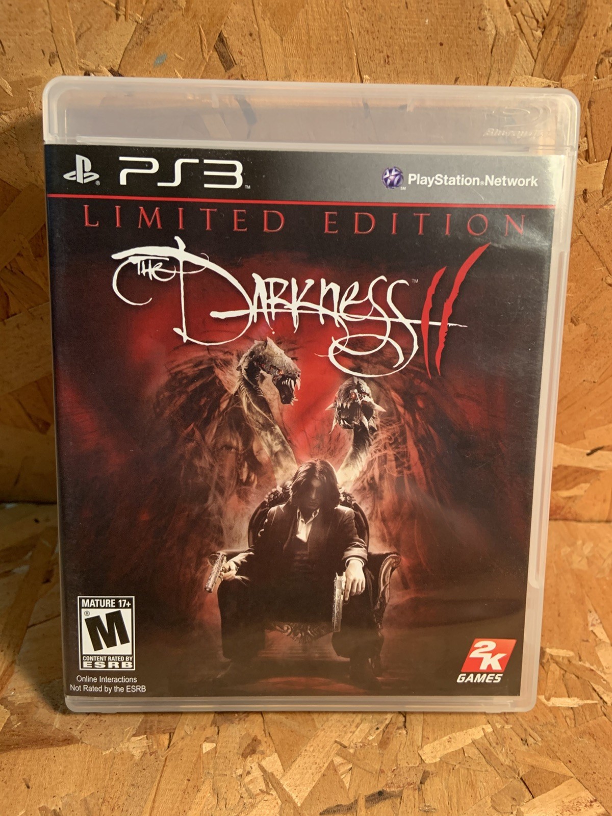 The Darkness II Limited Edition PS3 with Poster TESTED AND WORKING. SEE VIDEO