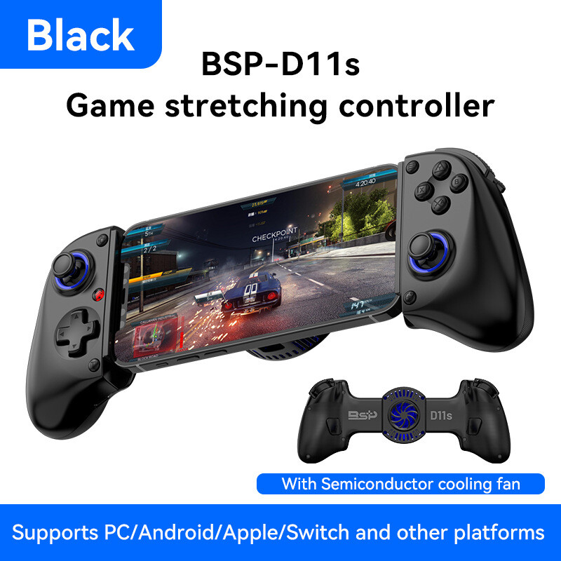 Cordless Telescopic Game Controller for Switch/iOS/Android/PC/Tablet