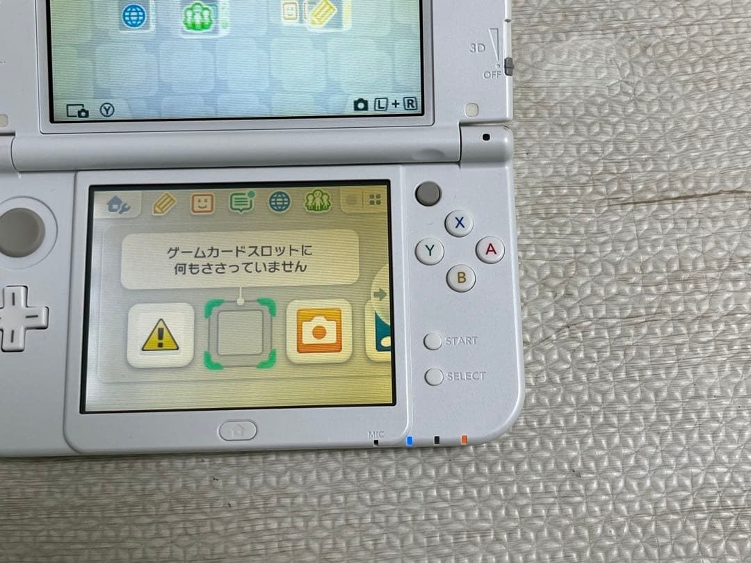New Nintendo 3DS XL LL Pearl White Console from japan USED