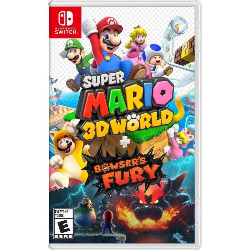 Super Mario 3D World + Bowser’s Fury Switch Brand New Sealed (2021 Platformer)